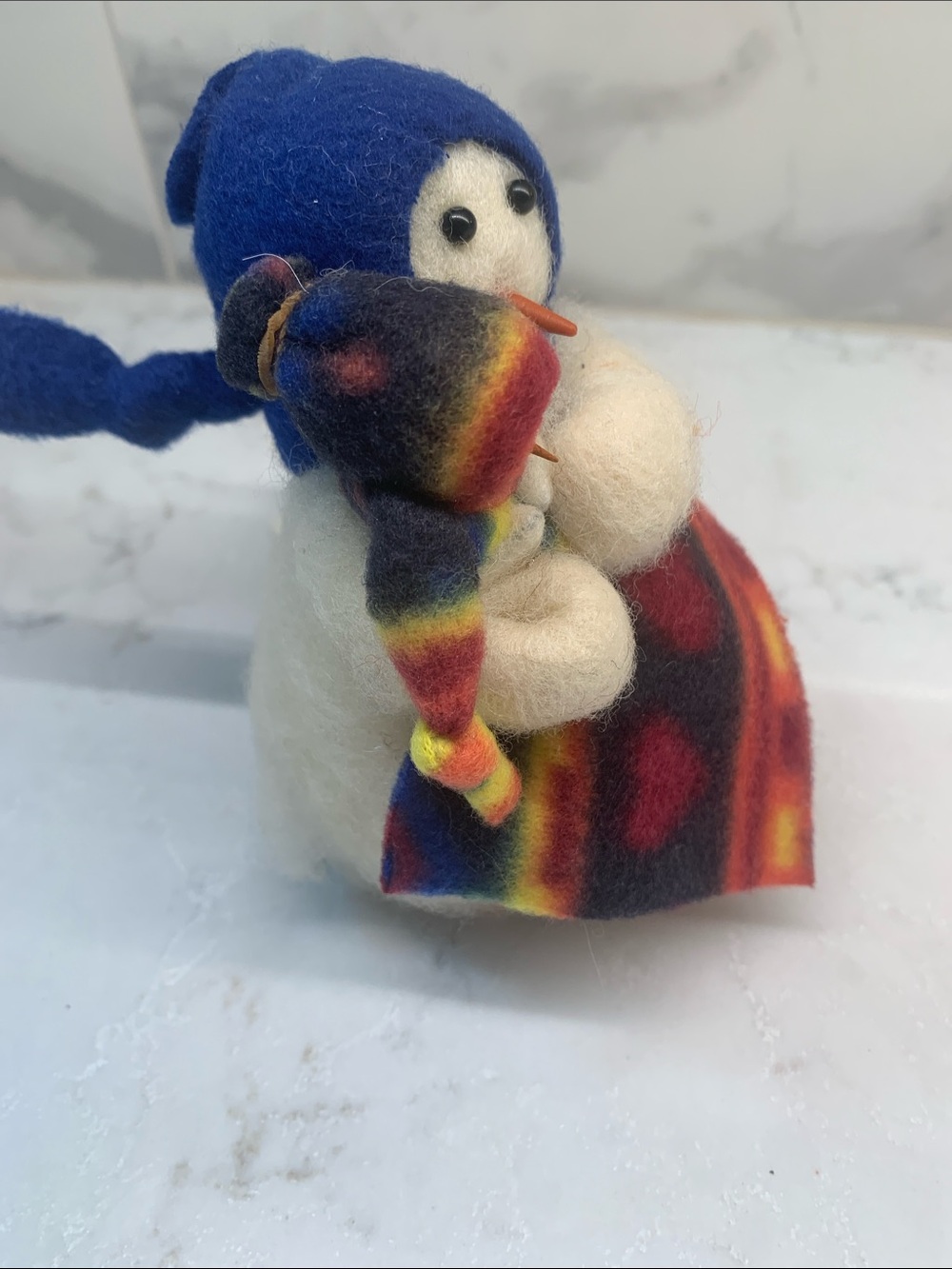 RARE NEW Vintage Corbin’s Corner Original Wooly My Mothers Love ⛄️ Snowman - Picture 3 of 6